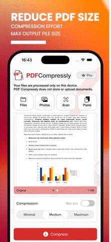 PDF Compressly Screenshot 2 of 4