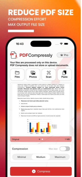 PDF Compressly Screenshot 2 of 4
