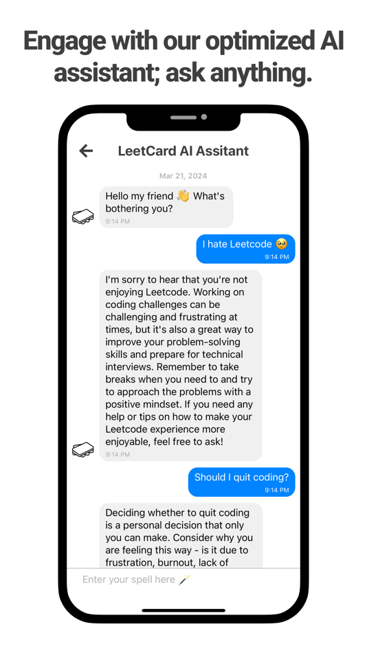 #5. LeetCard: AI-powered Flashcard (iOS) De: Sung Jie Hung
