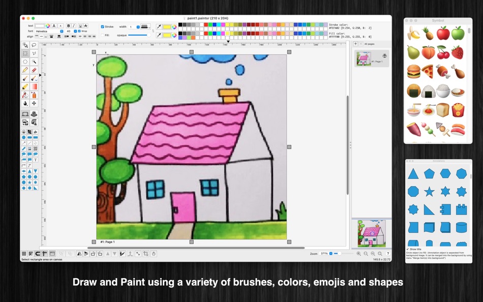 #1. Paint raster (macOS) Podle: Tien Thinh Vu