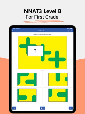 NNAT-3 Practice iPad screenshot