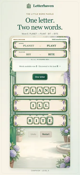 Letterhaven: Word Puzzle Game screenshot 1