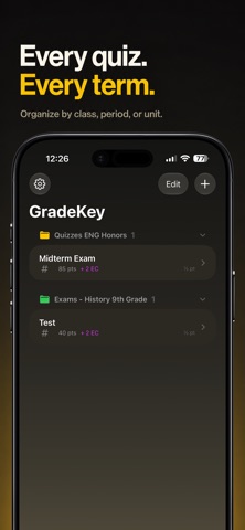 GradeKey — Grade Calculator Screenshot 5 of 6