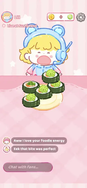 Sushi Land: ASMR screenshot 1