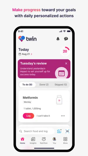 Twin Health screenshot 1