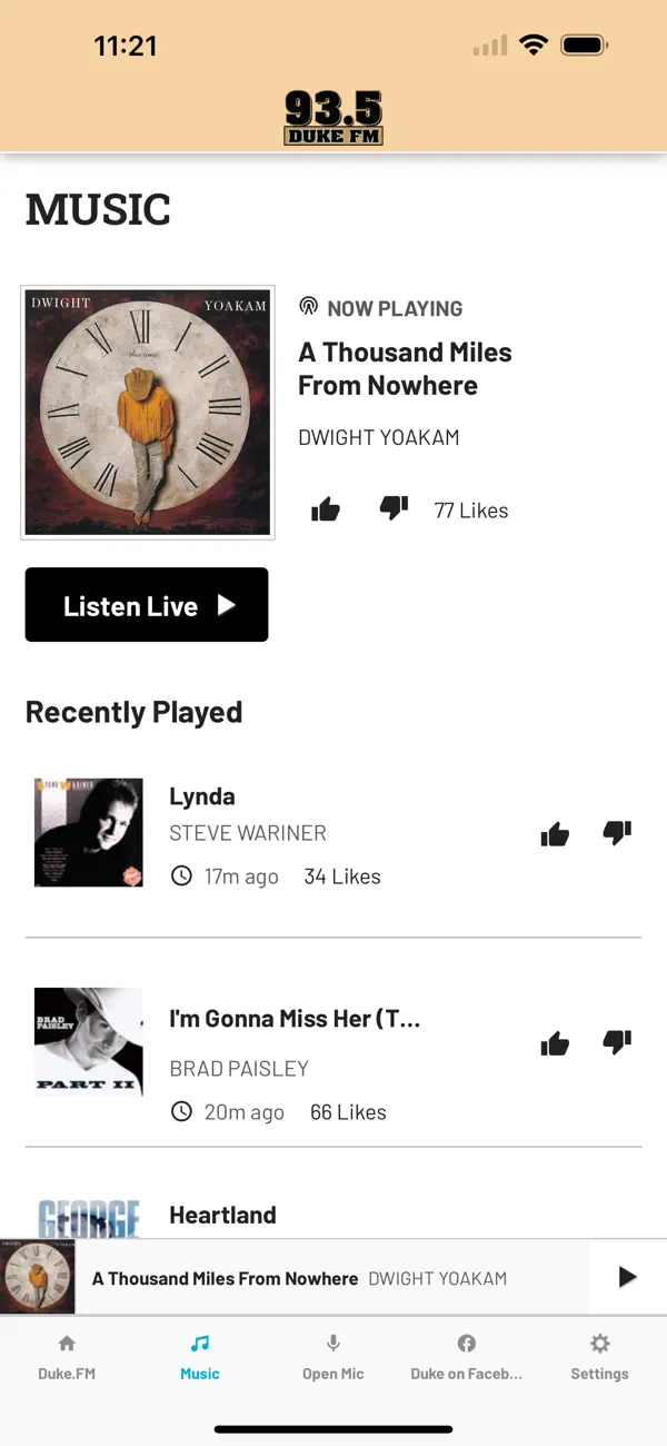 Screenshot #3 pour 93.5 Duke FM Wisconsin