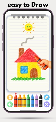 Doodle Coloring - draw & paint screenshot