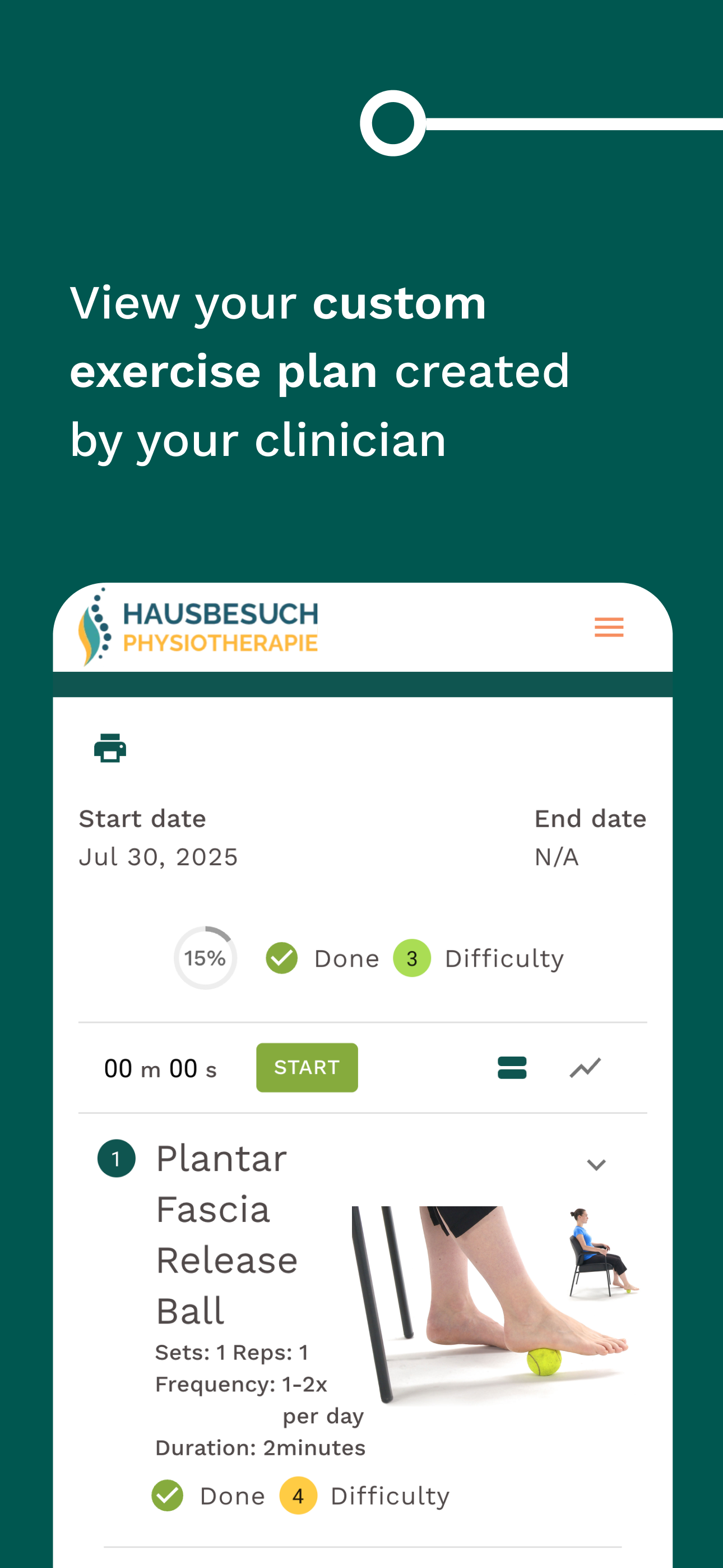 MKB Physio screenshot 2