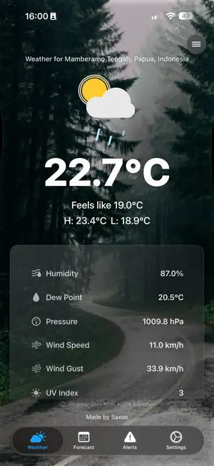 SaxWeather screenshot 2