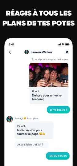 Capture d'écran de Howbout : Calendrier Partagé sur iPhone 6