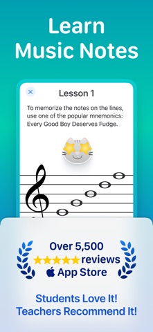 Learn Music Notes Piano Screenshot 1 of 10