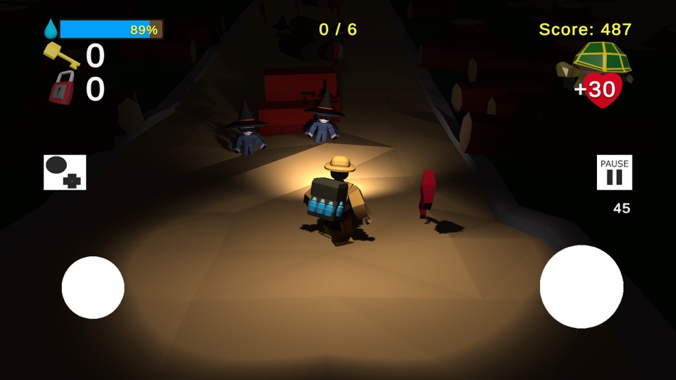 #7. Obeebok Lux: 3D Platformer Run (iOS) 由: Katarzyna Rog