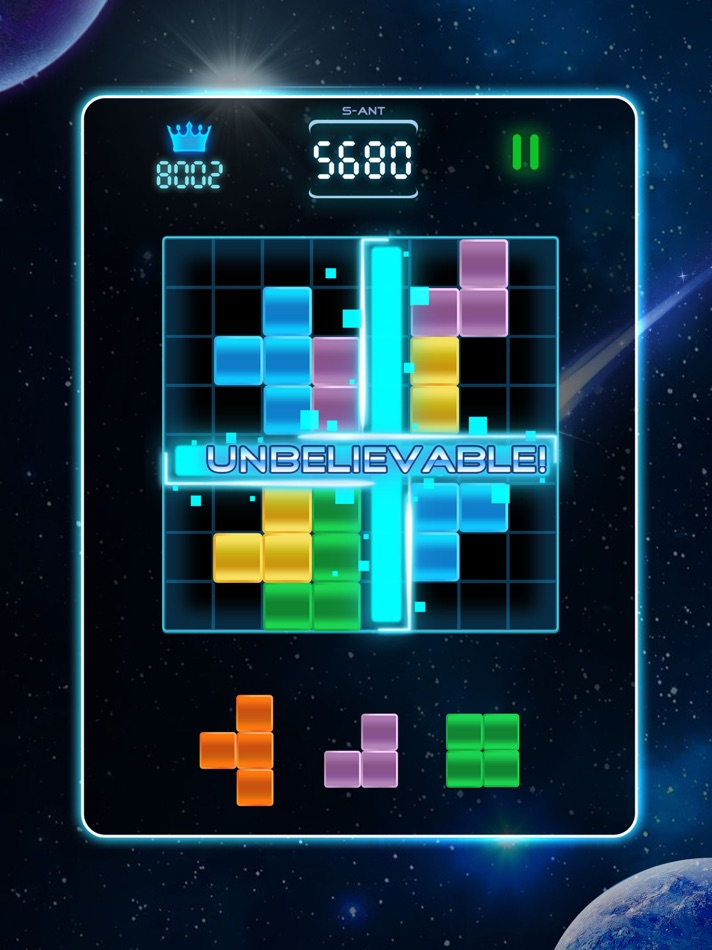 #5. Cyber: Block Puzzle Game (iOS) 由: Small ant limited