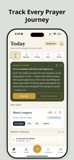 Answered: Prayer Journal screenshot 1