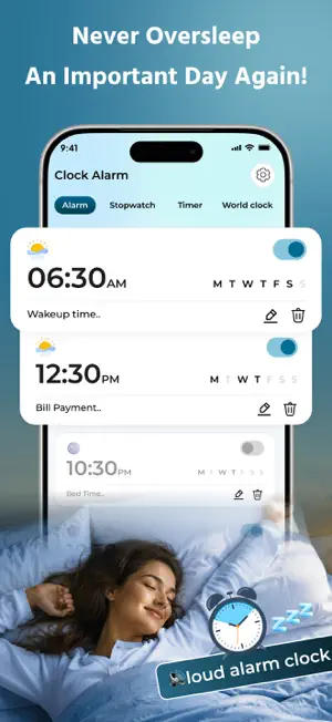 Loud Alarm Clock : Wake Up screenshot 1