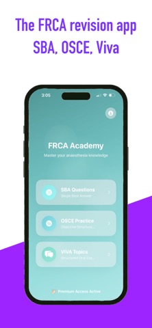 FRCA Academy iPhone screenshot