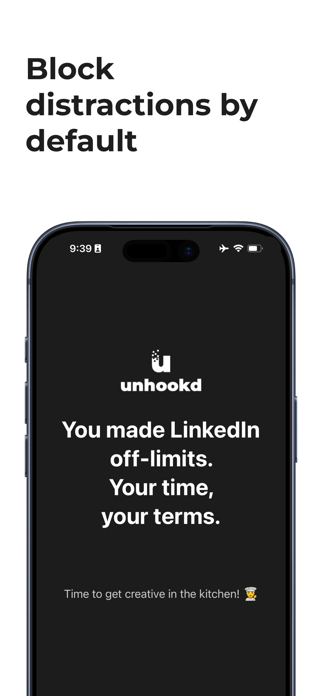 unhookd - Screen Time Control Screenshot 2 of 8