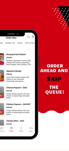 Wutang Fried Chicken iPhone screenshot 4