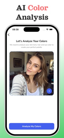 Color Analysis AI & Palette iPhone screenshot
