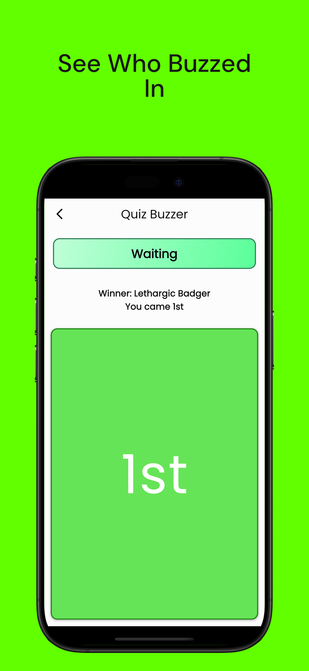 Universal  Quiz Buzzer screenshot 5