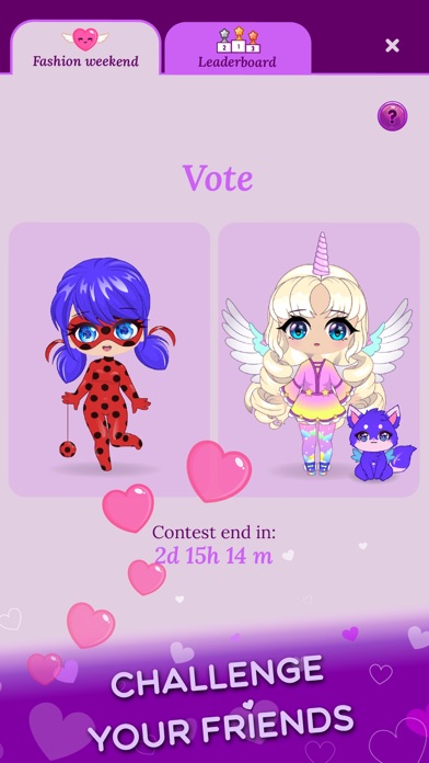 Chibi Dress Up Beauty Salon Screenshot