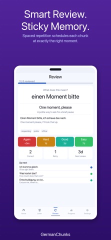 German Chunks: Learn German Screenshot 3 of 6
