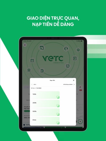 VETC iPad screenshot 2