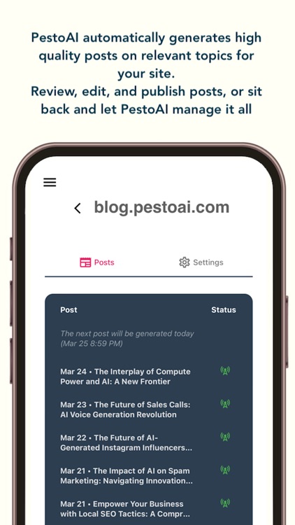 PestoAI