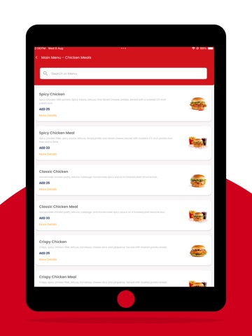 Buns App iPad screenshot