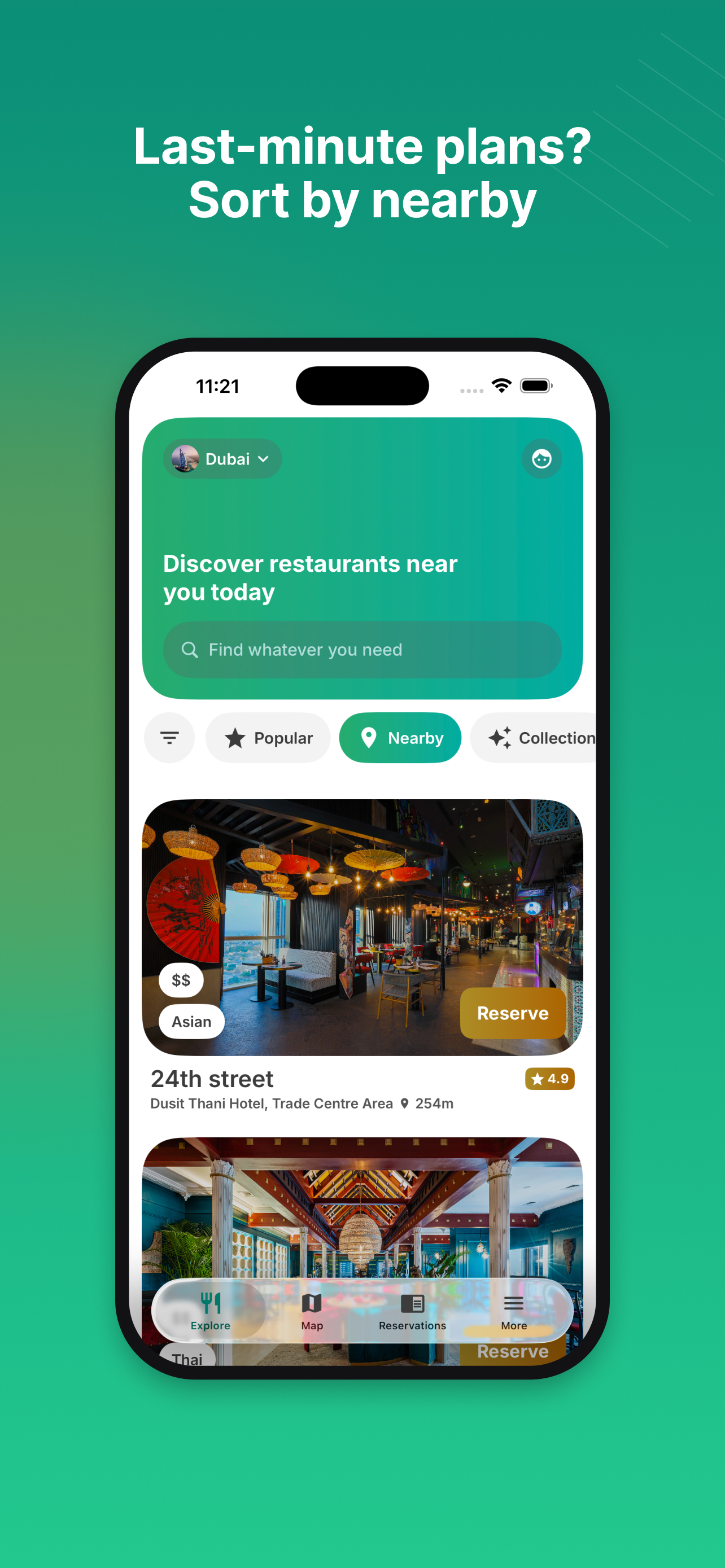 Eat App: Restaurant Bookings screenshot 3