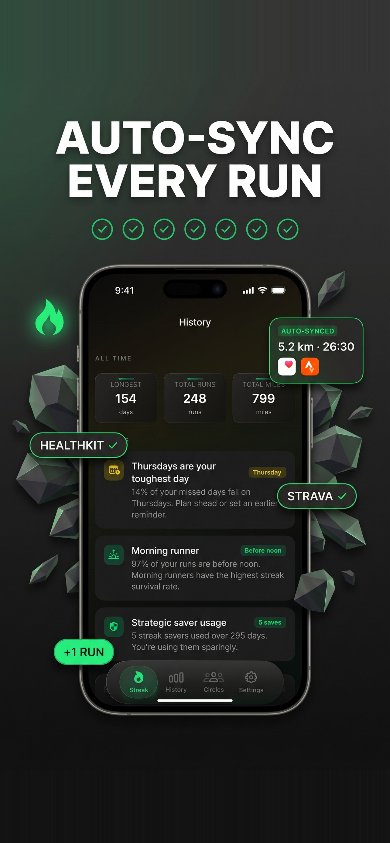 Run Tracker - StreakRunner screenshot 2