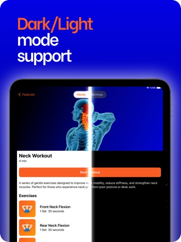 UnShrimp:Posture Spine Therapy iPad screenshot