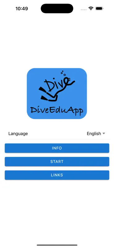 DiveEduApp screenshot 1 of 4