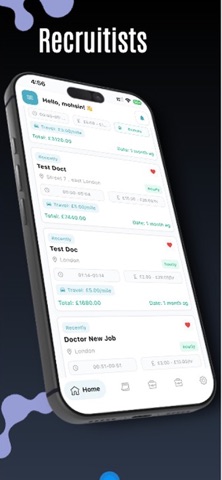 Recruitists screenshot