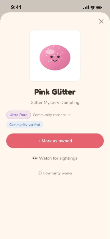 Dumpling Dex: Squishy Tracker screenshot 3 of 5