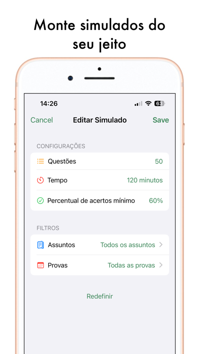 Simulado ENEM - Questões Prova Screenshot