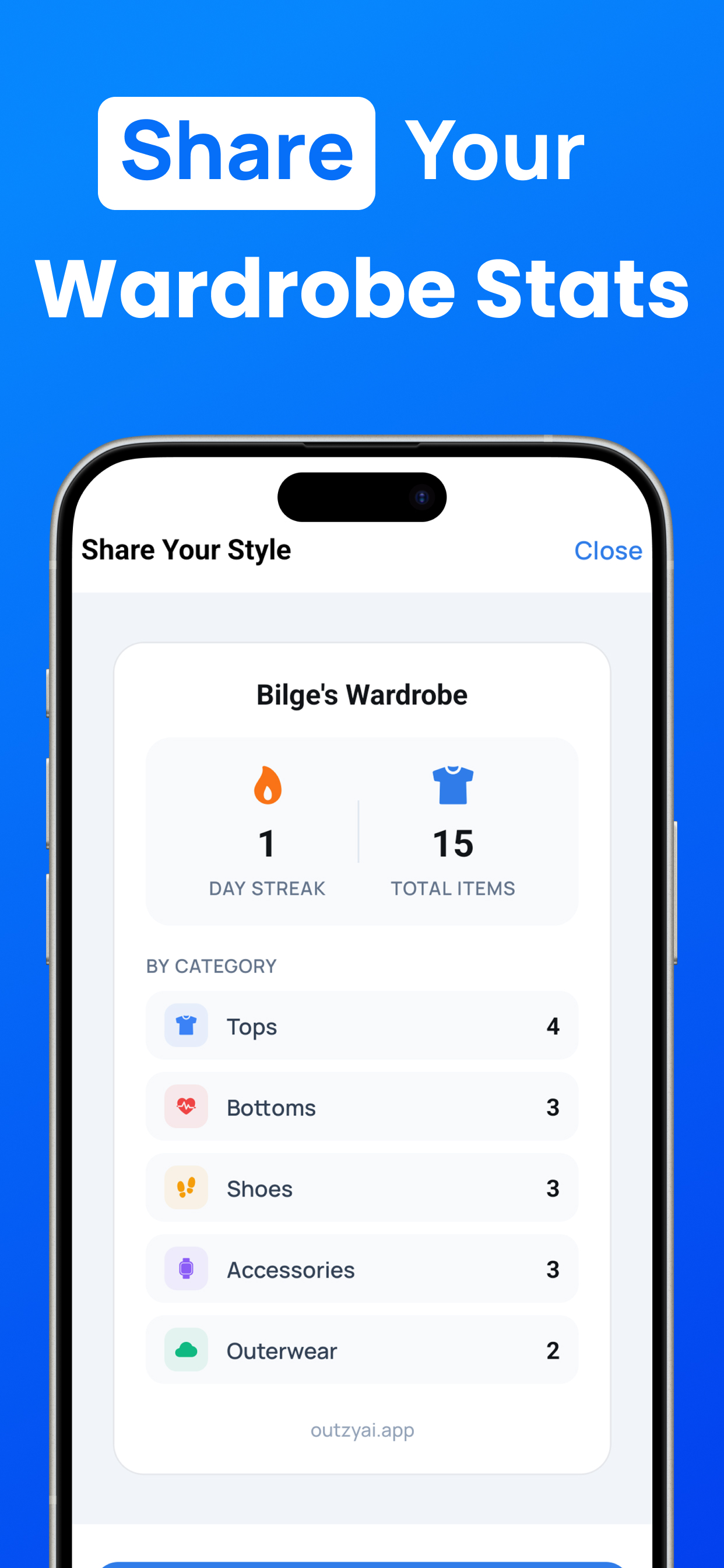 Outzy AI - Outfit Generator screenshot 9