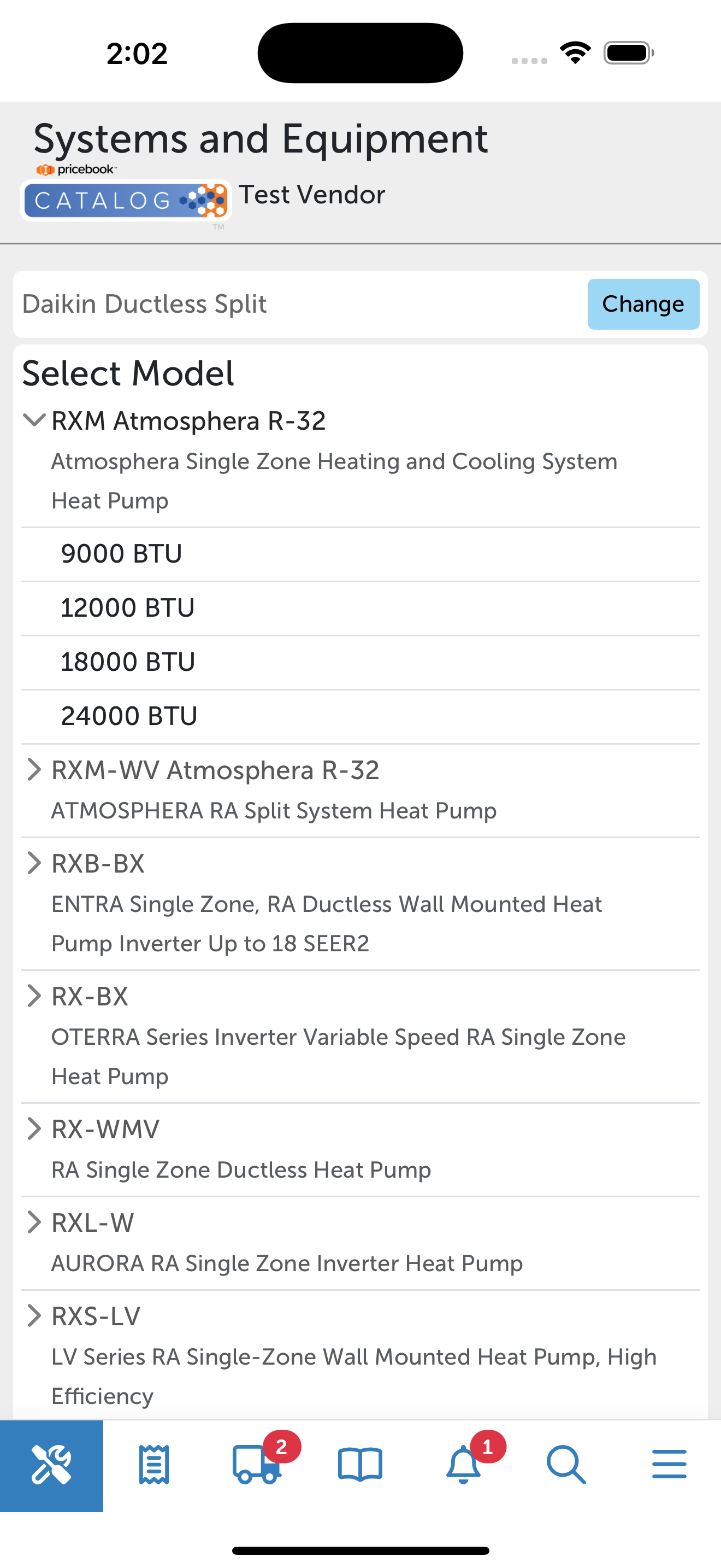 Pricebook Catalog
