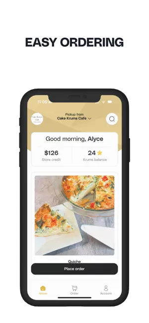 Cake Krums Cafe screenshot 1