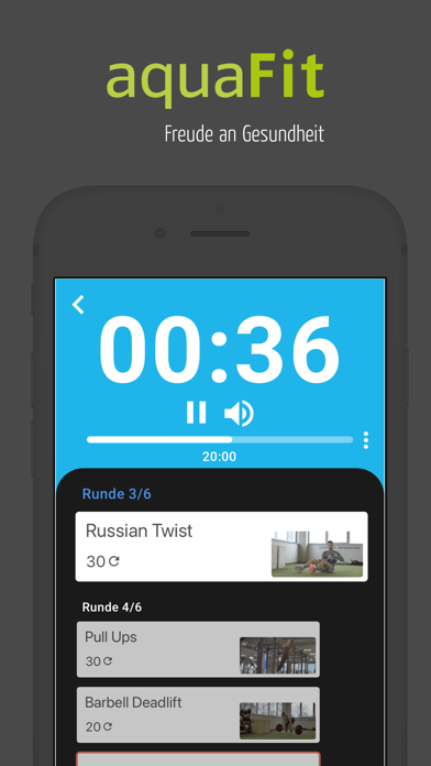 AquaFit - Freude an Gesundheit Screenshot