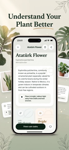 Plant Identifier & Care: Flori iPhone screenshot
