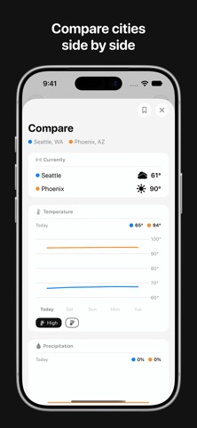 Pepper Weather iPhone screenshot 2