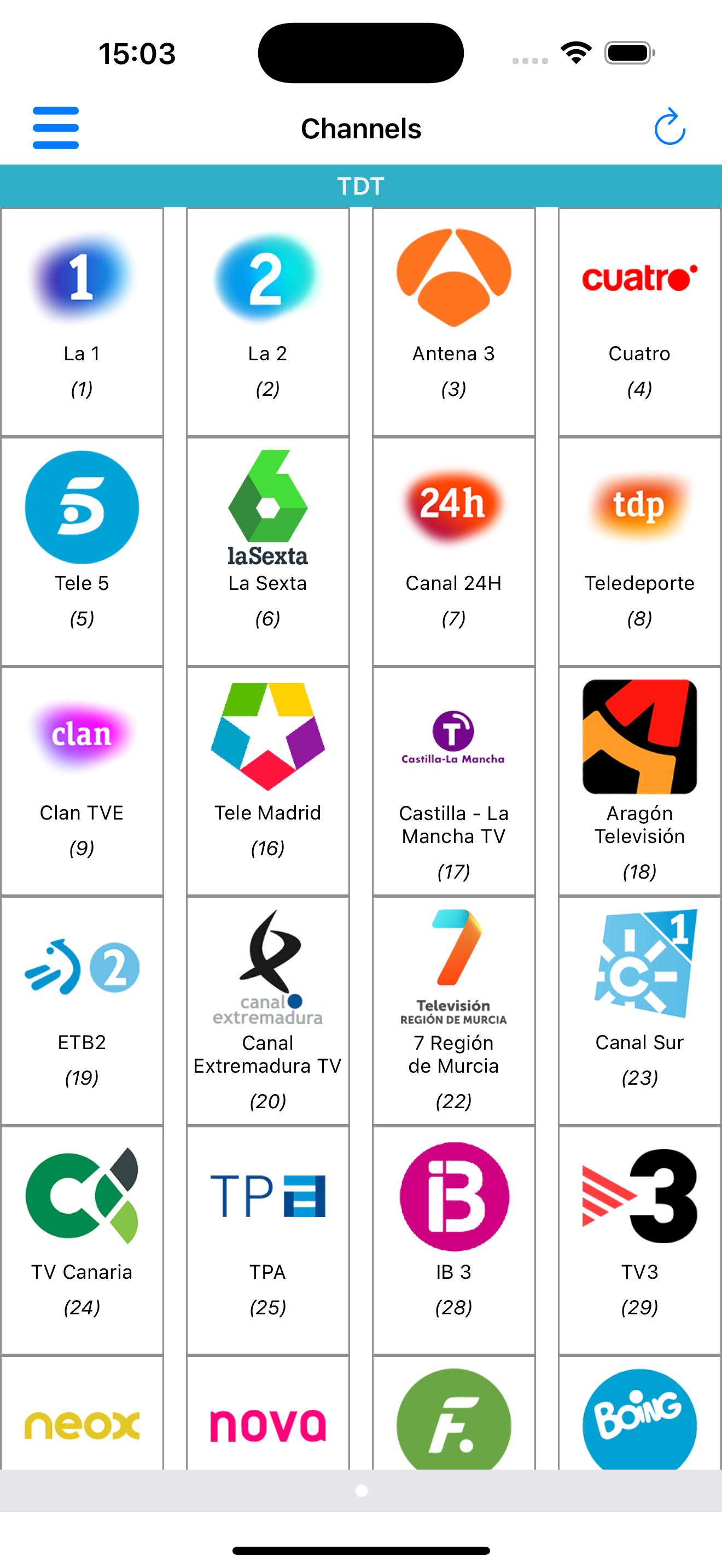Guía de televisión +