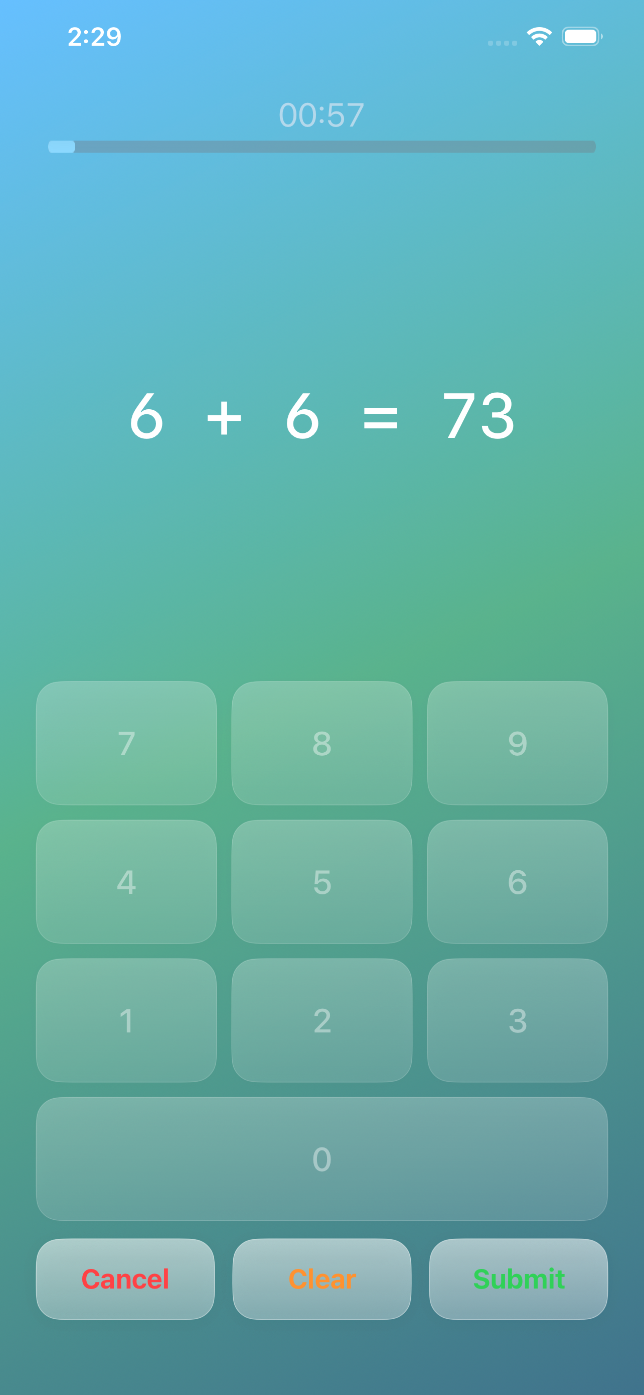 Math Minute screenshot 3