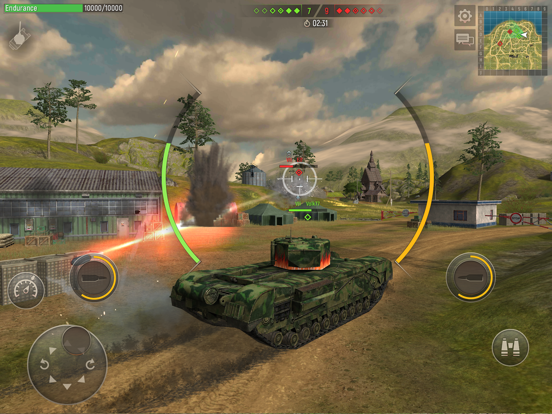 Battle Tanks: 戦車のゲーム・戦争兵器モバイルのおすすめ画像5