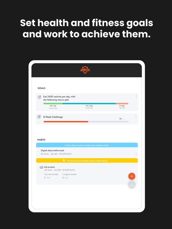 Armor Gym Online Portal