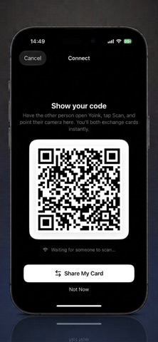 Yoink: share & connect screenshot