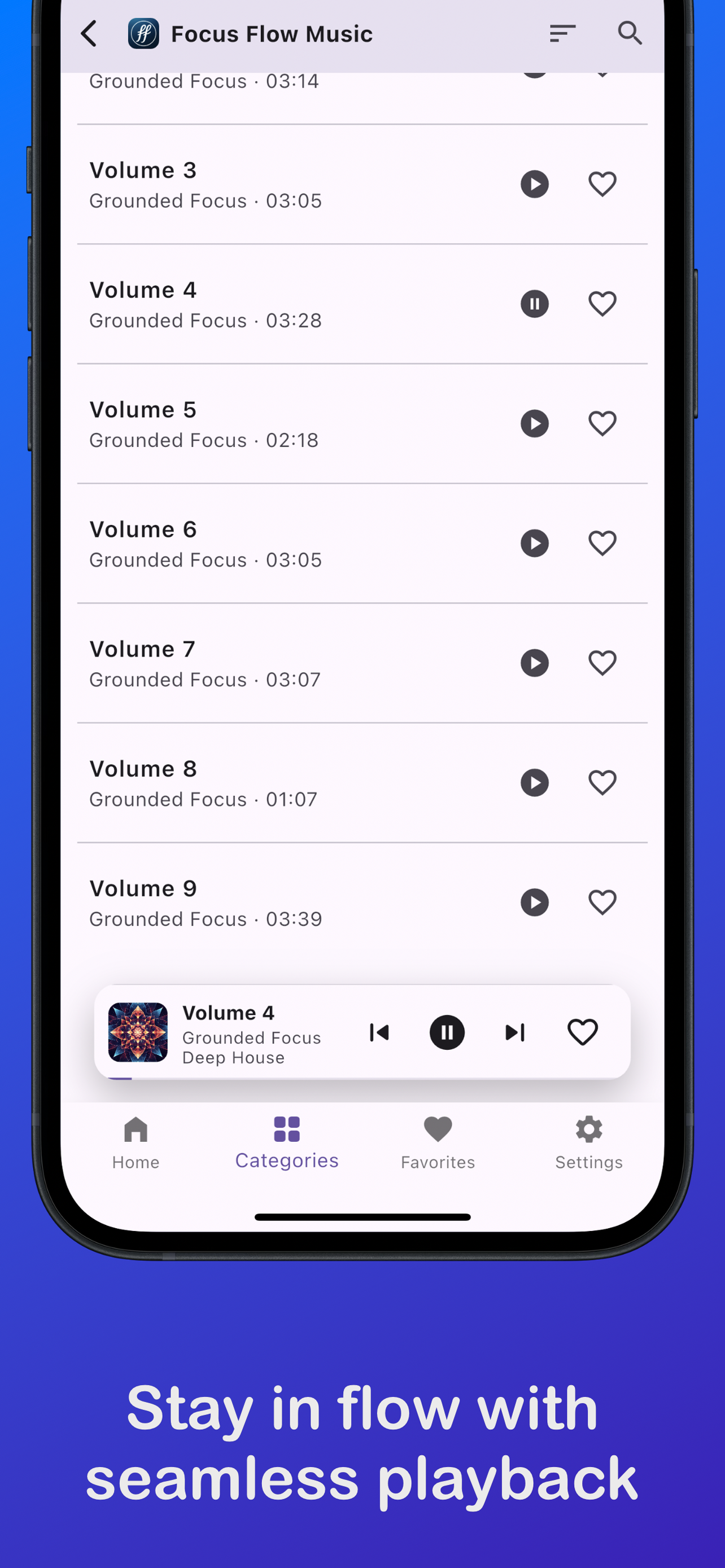 Focus Flow Music screenshot 3
