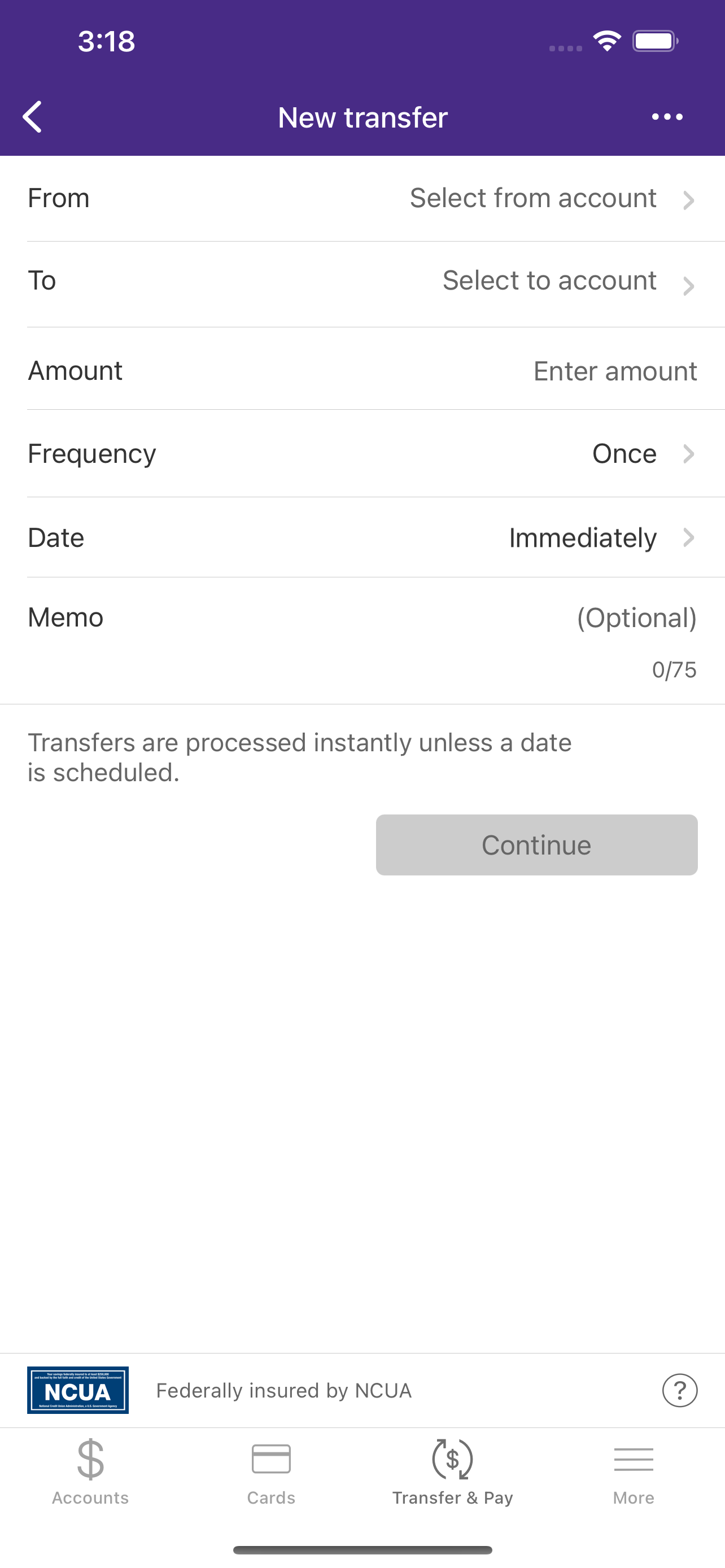 AFFCU Mobile screenshot 3