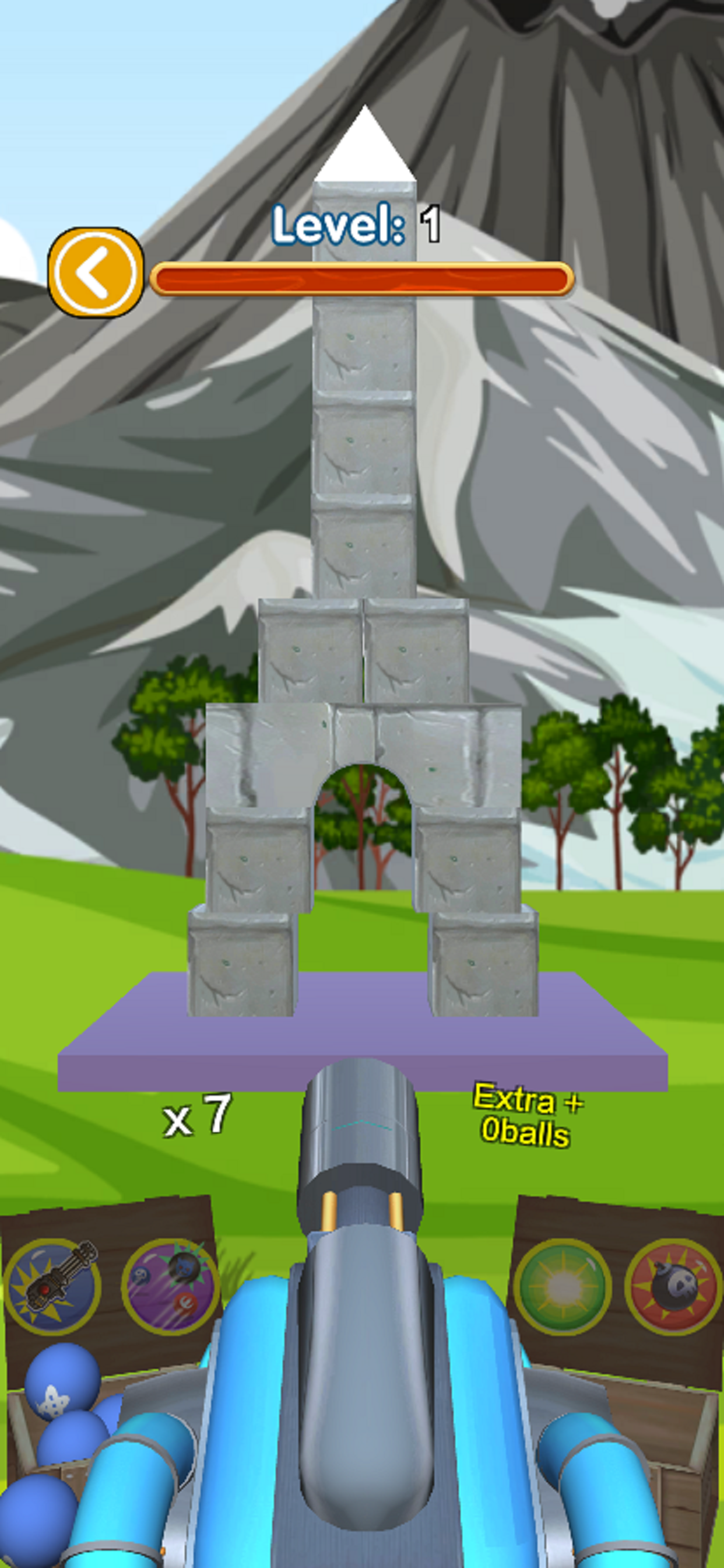 Cannon Ball Knock Balls screenshot 4